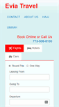 Mobile Screenshot of eviatravel.com